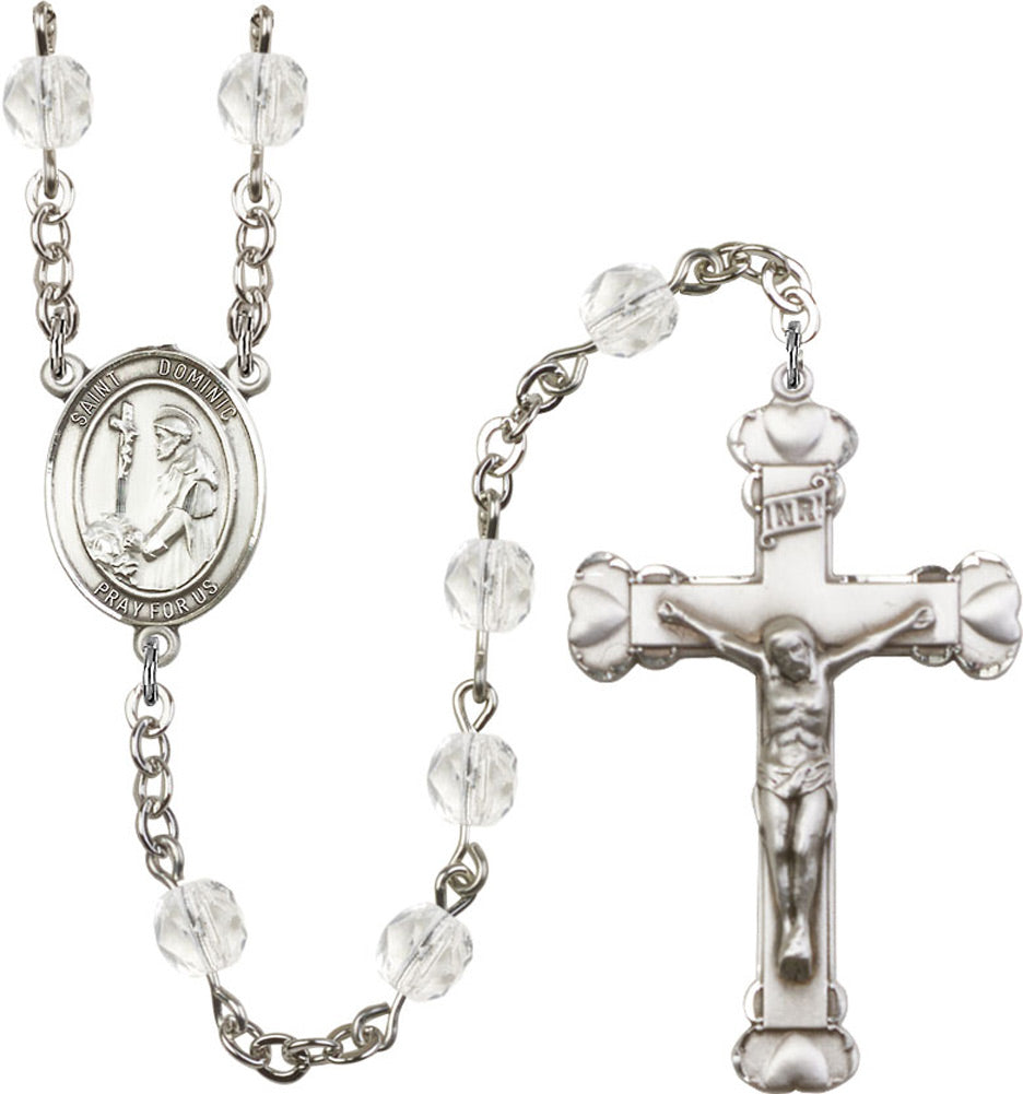 St. Dominic Rosary for Women 12 Birthstone Colors