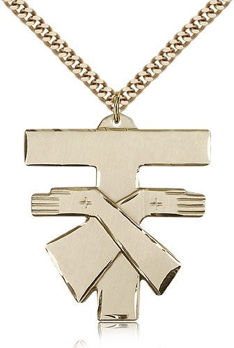 Franciscan Cross Pendant for Men