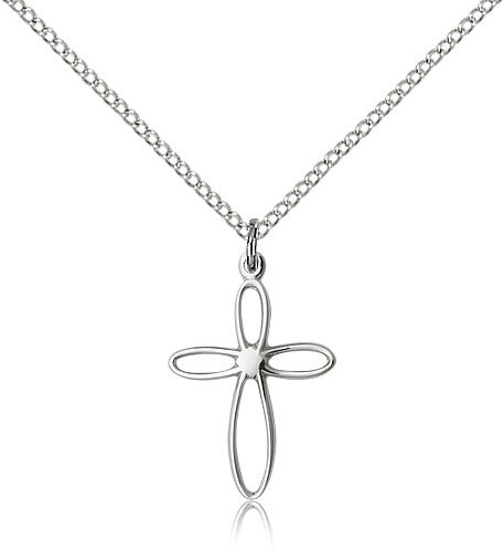 Women's Loop Cross Pendant