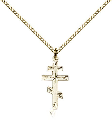 Faceted Saint Andrew's Cross