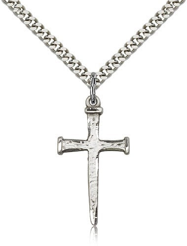 Nail Cross Pendant