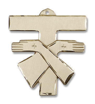 Franciscan Cross Pendant for Men