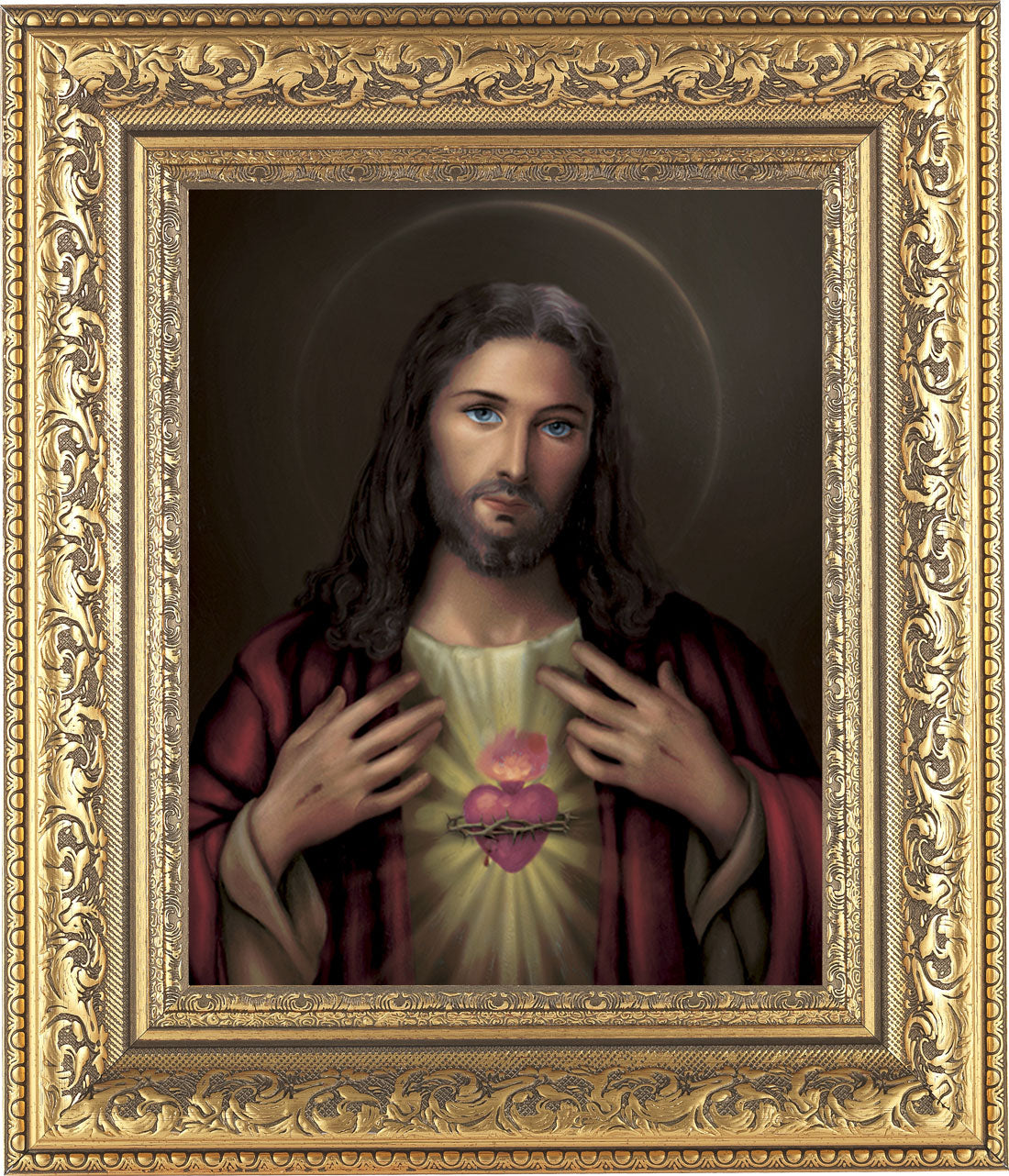 Sacred Heart of Jesus 8x10 Framed Print Under Glass