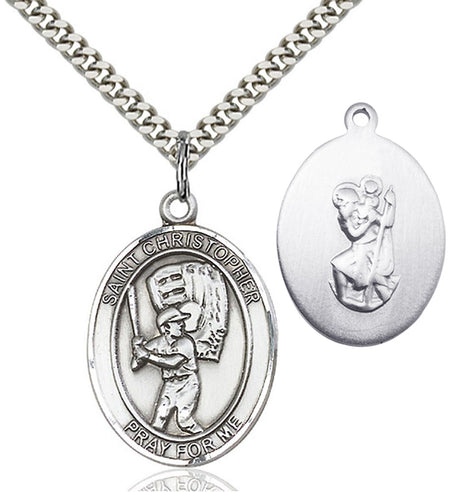 St. Christopher Baseball Medal