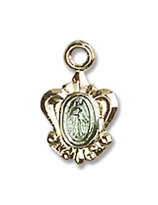 Petite Fleur-de-lis Miraculous Medal