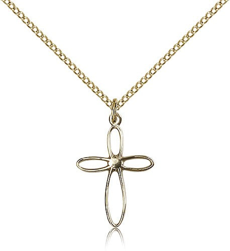 Women's Loop Cross Pendant