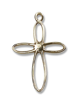 Women's Loop Cross Pendant