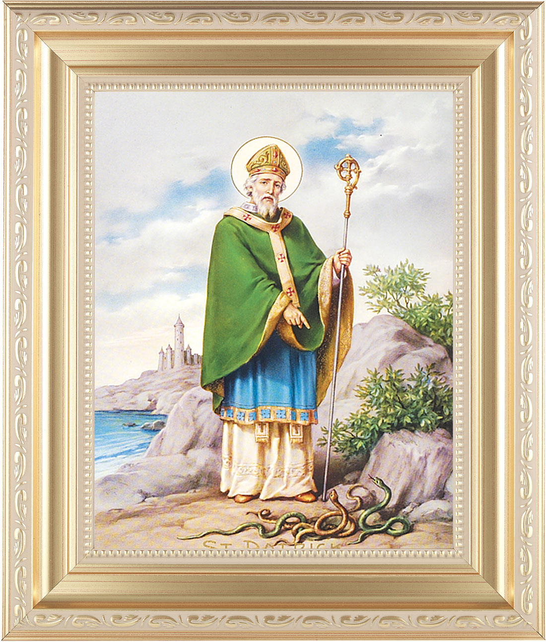 St. Patrick 8x10 Framed Print Under Glass