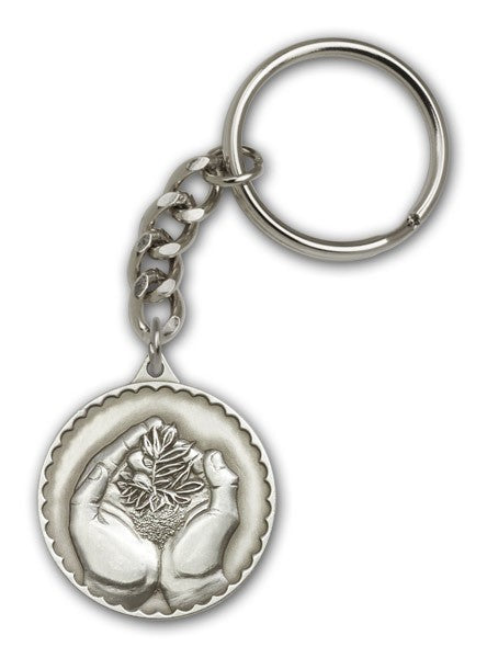 Faith Hand Serenity Keychain