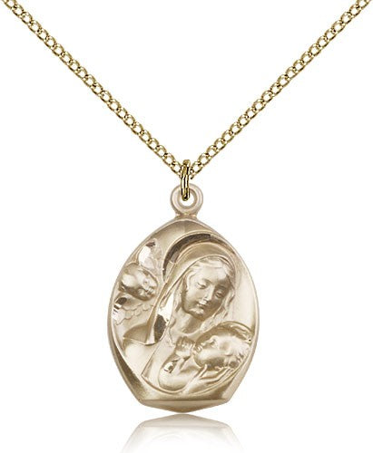 Madonna and Child Medal