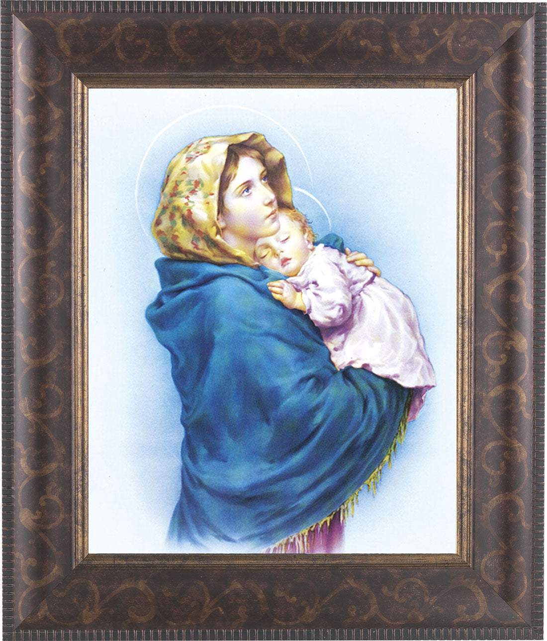 Madonna and Child 8x10 Framed Print Under Glass