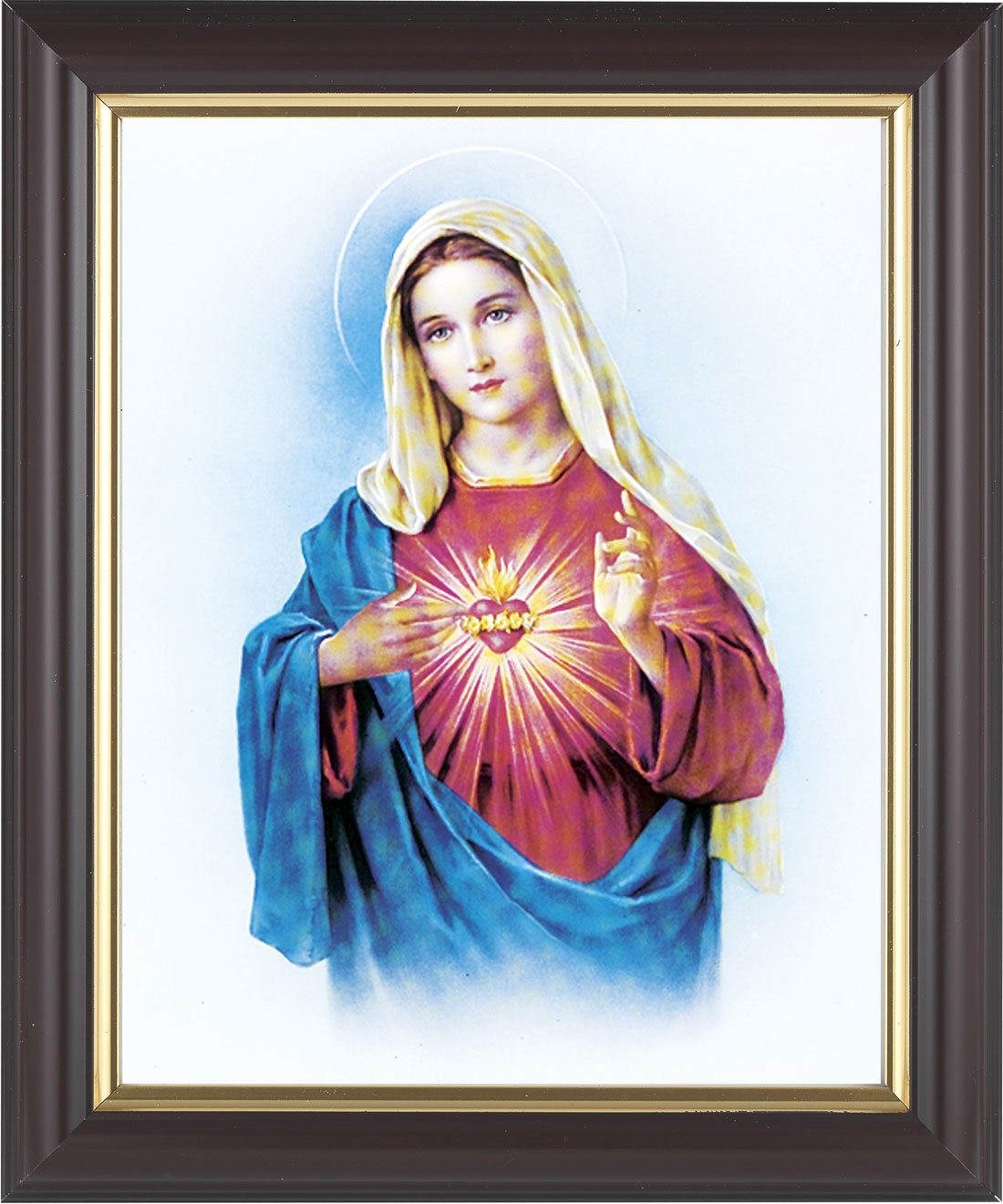 Immaculate Heart of Mary 8x10 Framed Print Under Glass