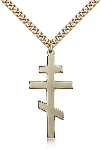 Cross of Saint Andrew Pendant Necklace