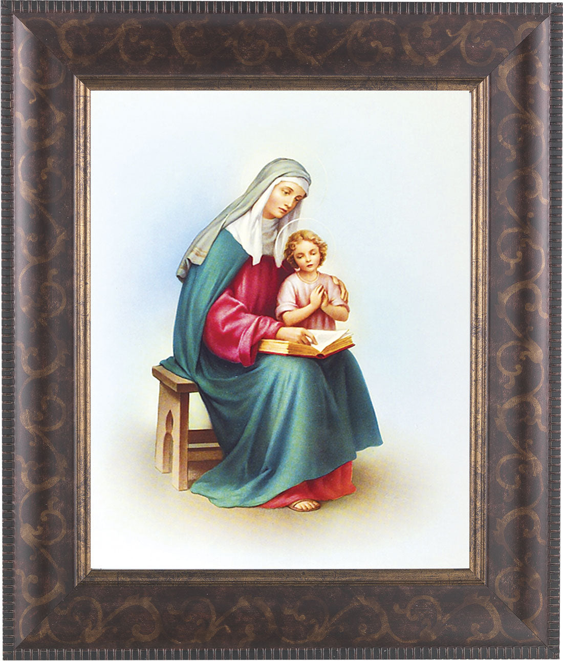 St. Anne and Mary 8x10 Framed Print Under Glass