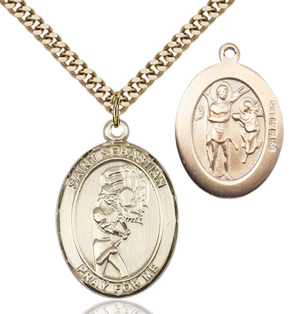 St. Sebastian Softball Medal
