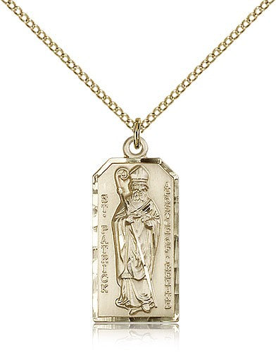 St. Patrick Apostle of Ireland Pendant for Women