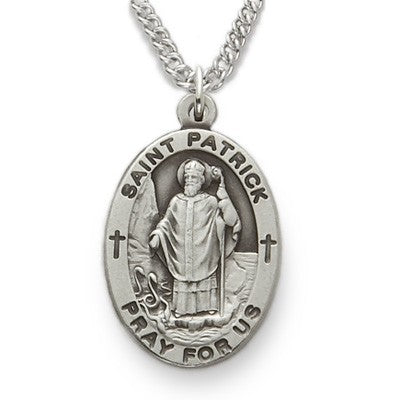 St. Patrick Sterling Silver Medal