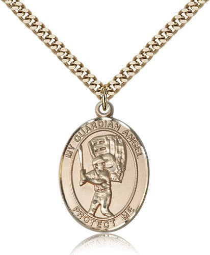 Guardian Angel Baseball Medal