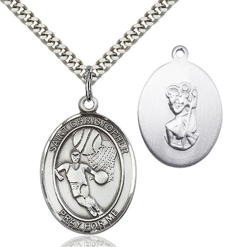 St. Christopher Basketball Medal