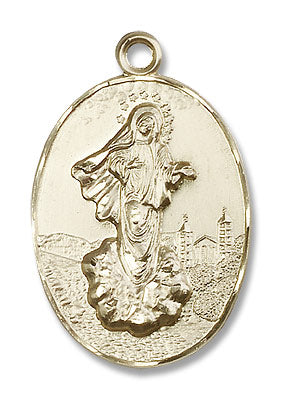 Large Our Lady of Medugorje Medal