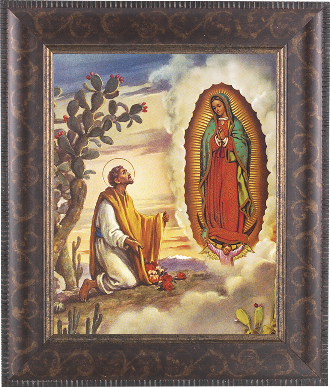 Our Lady of Guadalupe 8x10 Framed Print Under Glass