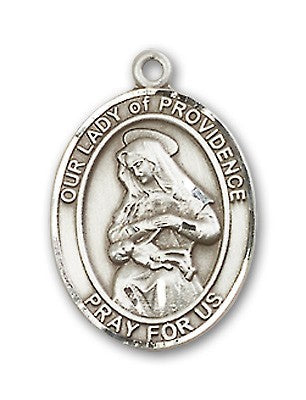 Our Lady of Providence Rosary Centerpiece Sterling Silver or Pewter