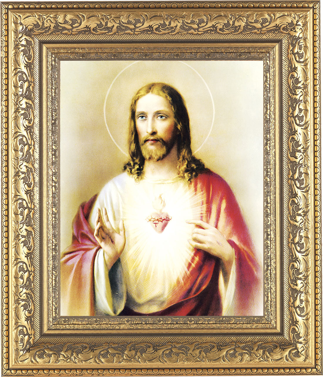 Sacred Heart of Jesus 8x10 Framed Print Under Glass