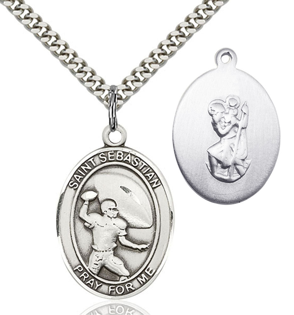 St. Christopher Football Medal