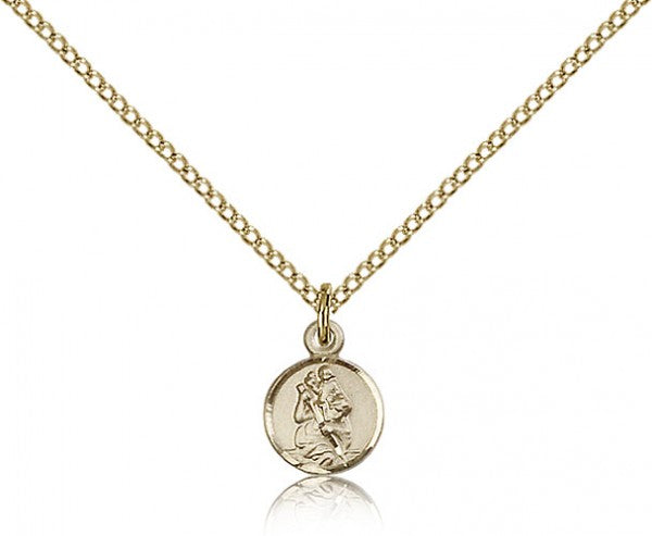Petite St. Christopher Medal