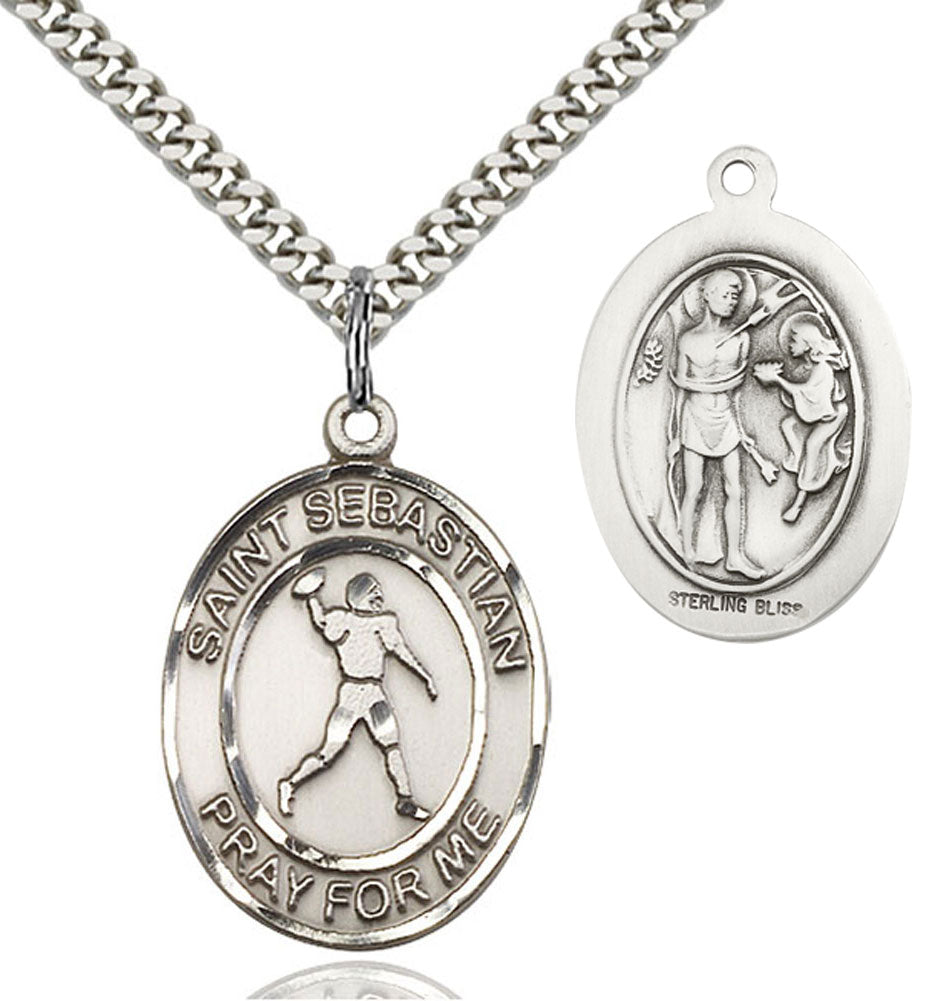 St. Sebastian Football Medal