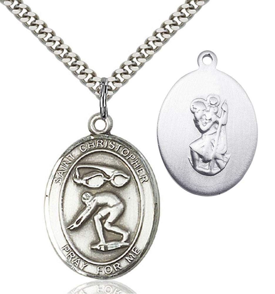 St. Christopher Swimming Medal
