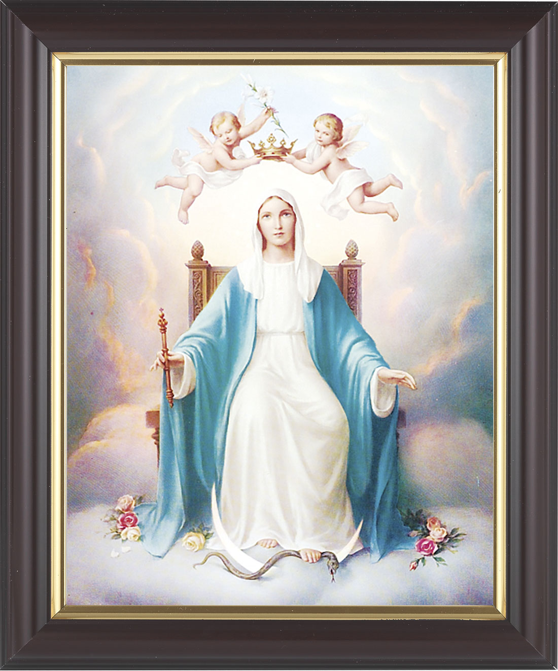 Queen of Heaven 8x10 Framed Print Under Glass