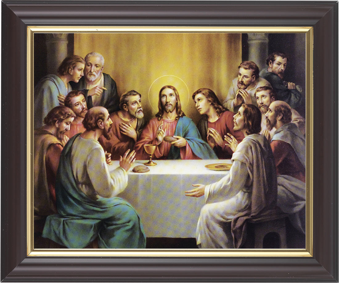 Last Supper 8x10 Framed Print Under Glass