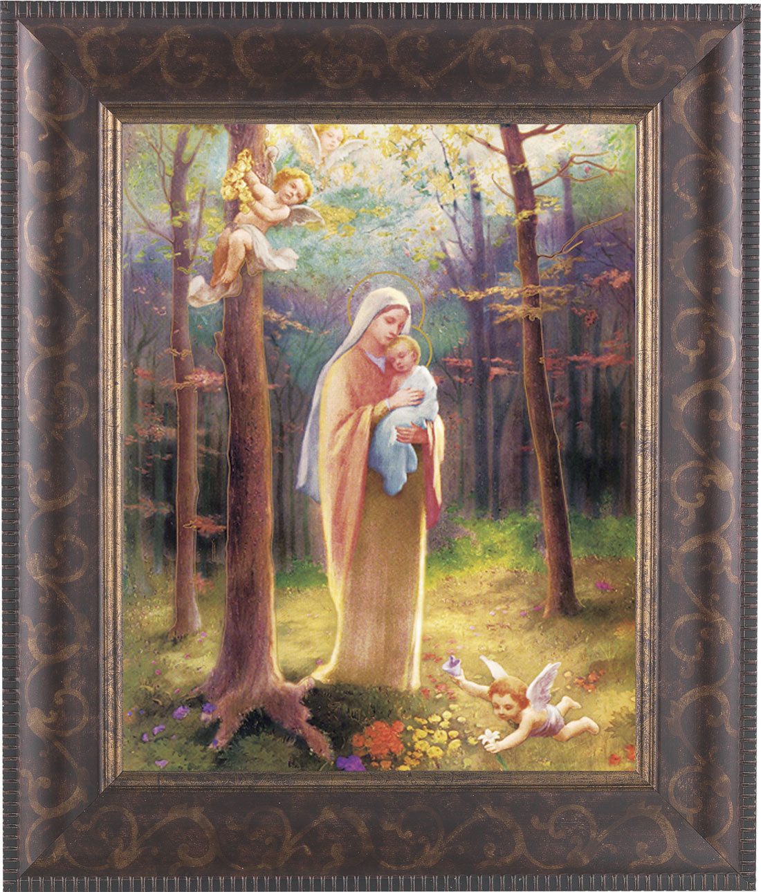 Madonna of the Woods 8x10 Framed Print Under Glass