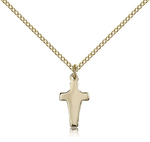 Youth Abstract Cross Pendant