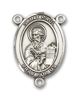 St. Paul the Apostle Rosary Centerpiece Sterling Silver or Pewter