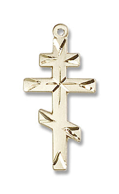 Faceted Saint Andrew's Cross