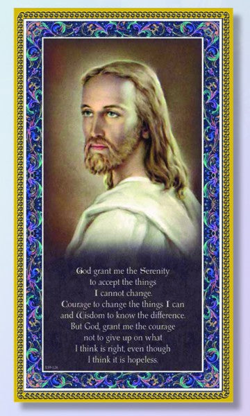 Serenity Italian Prayer Plaque