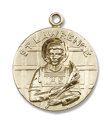 Round St. Lawrence of Rome Medal
