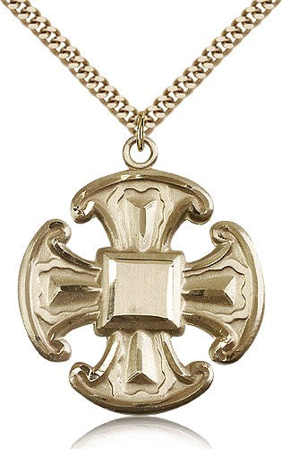 Large Canterbury Cross Pendant