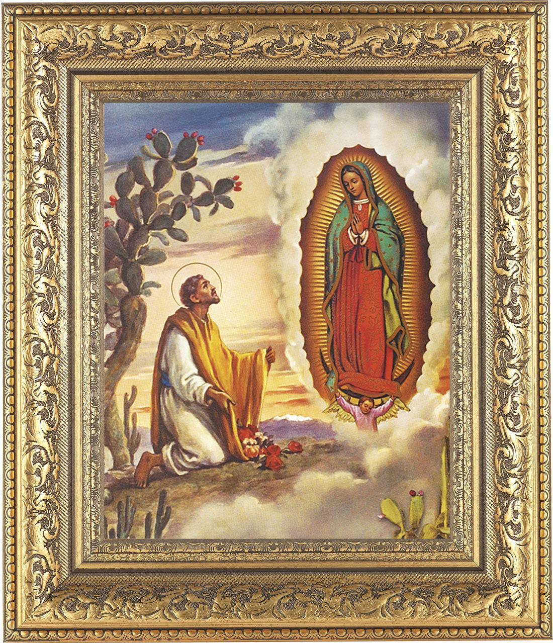 Our Lady of Guadalupe 8x10 Framed Print Under Glass