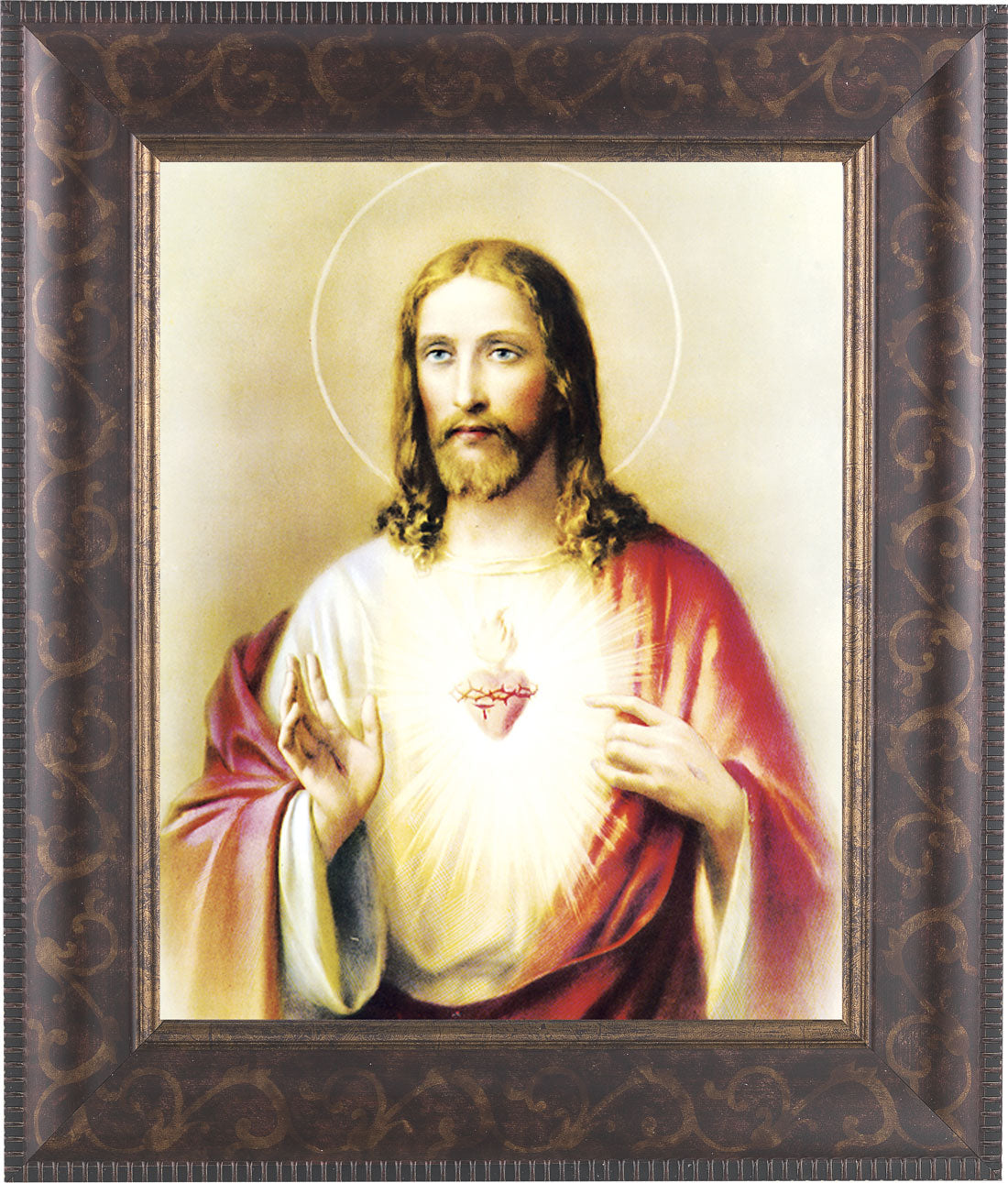Sacred Heart of Jesus 8x10 Framed Print Under Glass