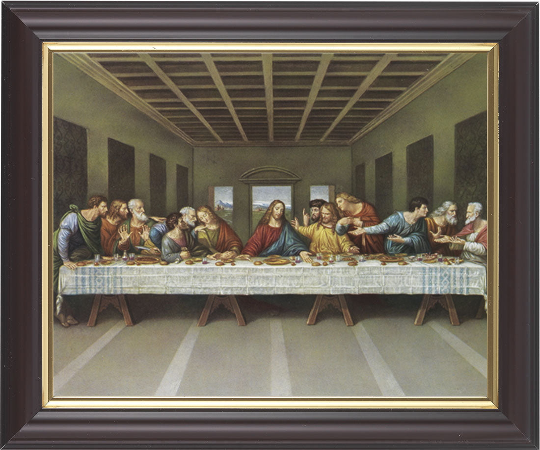 Last Supper 8x10 Framed Print Under Glass