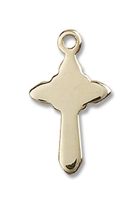 Small Rounded Cross Pendant