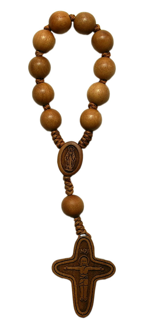 Jujube Wood 1 Decade Rosary