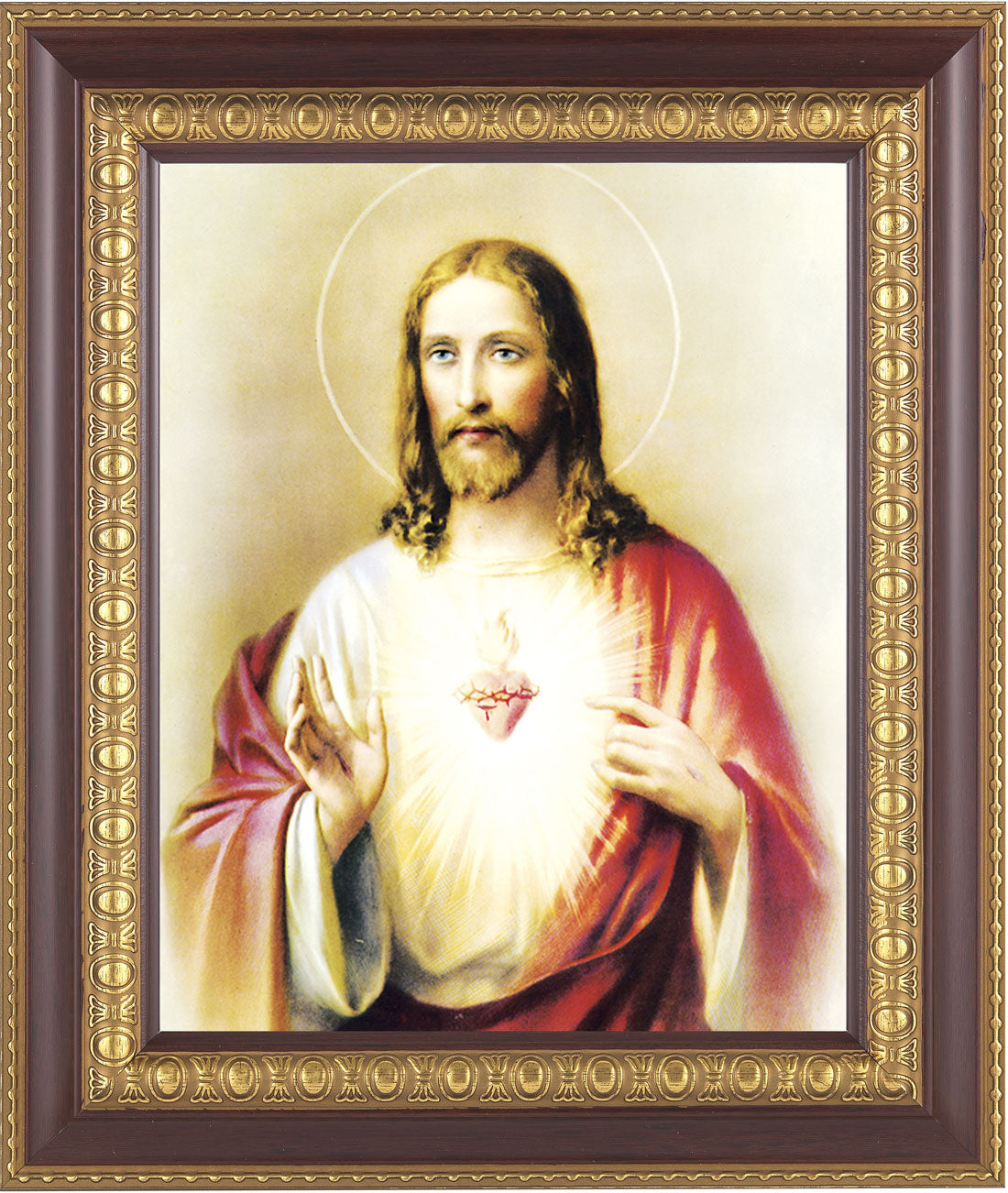 Sacred Heart of Jesus 8x10 Framed Print Under Glass