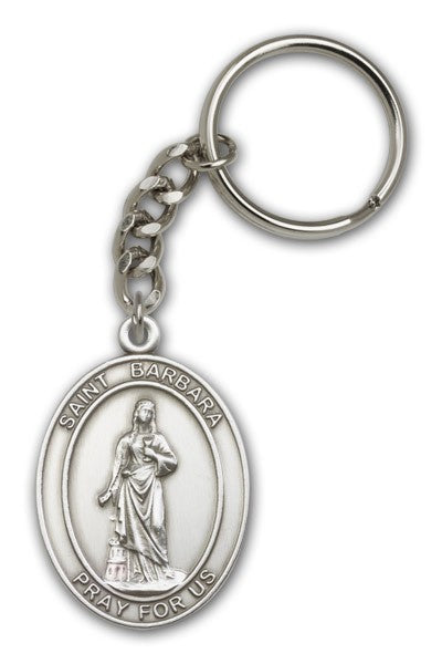 St. Barbara Keychain