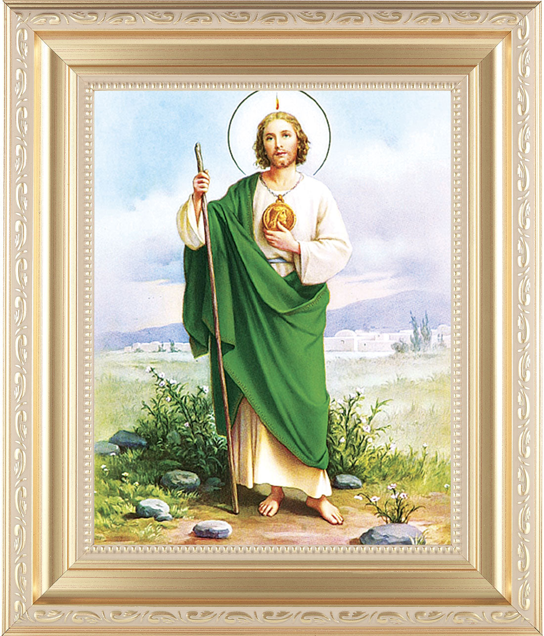 St. Jude 8x10 Framed Print Under Glass