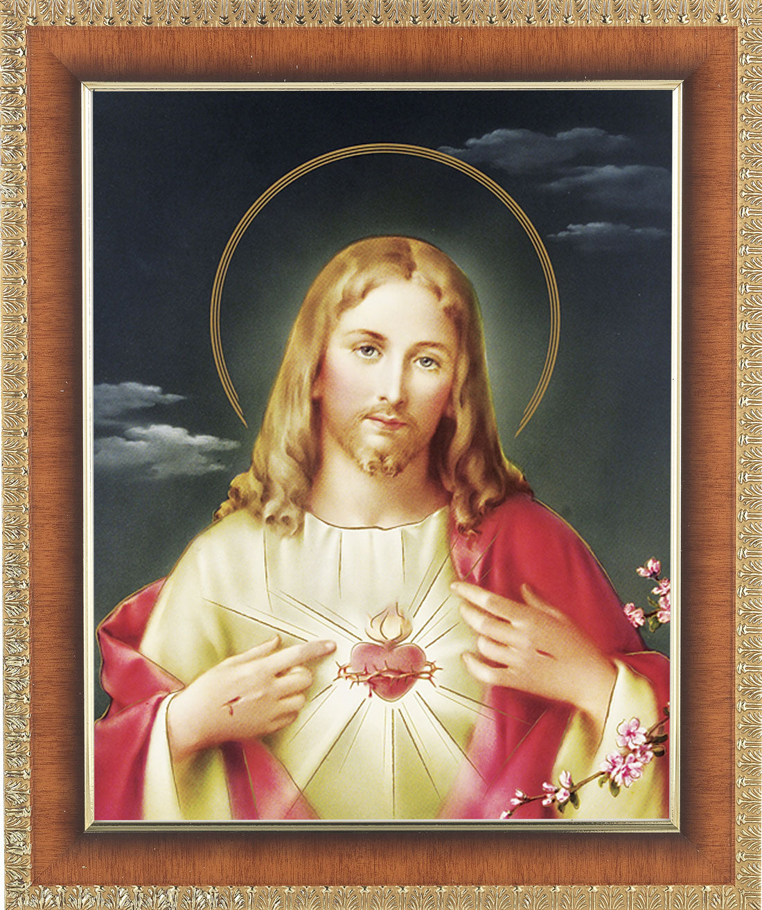 Sacred Heart of Jesus 8x10 Framed Print Under Glass