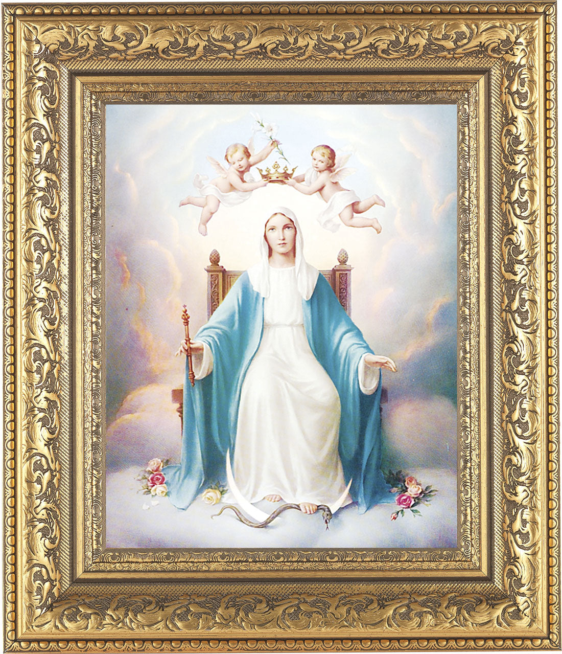 Queen of Heaven 8x10 Framed Print Under Glass
